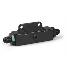 Hochleistungs-Kraftstofffilter Aus Billet-Aluminium AN6 mit Halterung und 1/8-NPT-Anschluss für Kraftstoffdruckanzeige