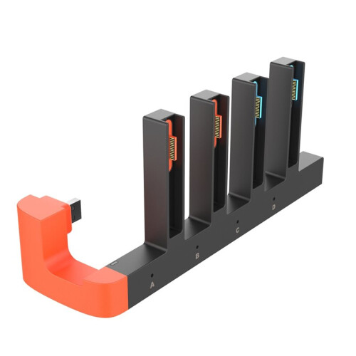 4in1 Controller Charger Station for  2  Fast Charging Dock with LED Indicator Portable Charging Stand