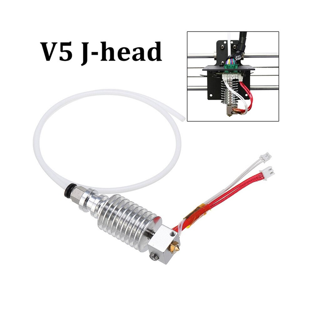 V5 J- Metal Hotend With 0.4Mm Brass Nozzle For I3 Mega Series High Temp 12V 40W 6032982465670