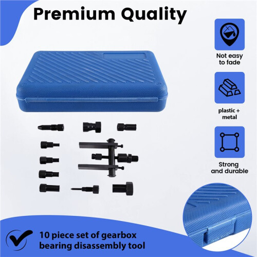 10pcs Motorcycle Blind Internal Inner Insert Inside Bearing Extractor Puller Tool Motorcycle Inner Bearing Removal Tool 2