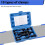 10pcs Motorcycle Blind Internal Inner Insert Inside Bearing Extractor Puller Tool Motorcycle Inner Bearing Removal Tool 4