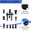 10pcs Motorcycle Blind Internal Inner Insert Inside Bearing Extractor Puller Tool Motorcycle Inner Bearing Removal Tool 6
