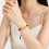 Verstellbares Retro-Armband mit polnischem-Silber 5