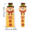 Seasonal Kitchen Decors Scarecrow Kühlschrank-Abdeckung, 3 3