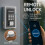 W100  WiFi Bridge Gateway and Door Sensor Set for WeHere  Lockboxes, APP Control for Home Office Security 6