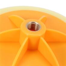 10pcs 6 Inch/15Cm Car Polishing Waxing Pad Sponge M14 Wheel Polishing Waxing Pad Kit Tool for Car Polisher Yellow