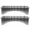 2Pcs Compact Black Clipper Guard Storage Case for Barber and Home Use 1