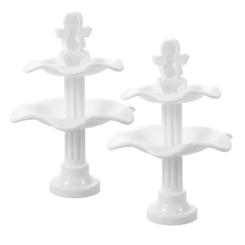 2Pièces Miniatura À Étages Pour Jardin De