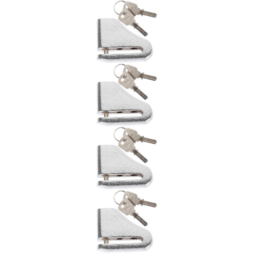 4Pièces Antivol Roue Compact Fer