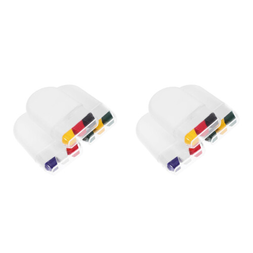 6Pièces Accessoires Couleurs Drapeaux Longue Tenue