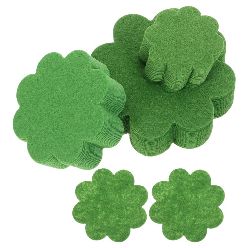 60Pièces Drainage Pots En Polyester Vert Anti-