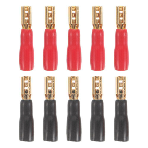 10Stk Automobil Audio Stecker Kupfer Spade Terminal Kabelanschluss