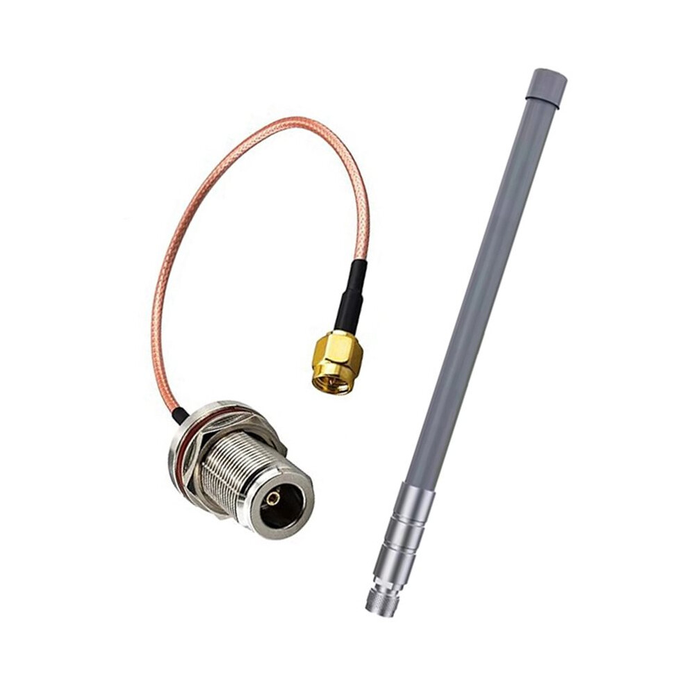 Meshtastic Lora Antenna Hotspot Outdoor N Male Omni Fiberglass Long-Distance Receiving 50W Antenna 35Cm +Sma 915Mhz 4711321974630
