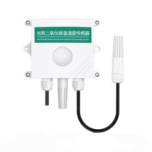 Capteur de CO2, de Température, D'Humidité et de Lumière 4 en 1 pour Serre, avec Interface RS485 et Transmetteur de CO2 (2000 Ppm)