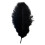30x New Style Artificial 10-12 Inch Ostrich Feathers Great Decorations Black 3