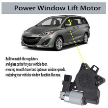 4X Moteur de Levage électrique de Lève-Vitre électrique Gauche + Droit pour 3 6 CX-7 CX-9 RX-8742-801 742-802
