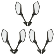 3 Pair Motorcycle Left Right Rear Side View Mirrors for  CBR 1000RR 2004-2007 600RR 2003-2018