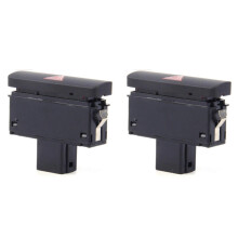 2X Waarschuwing Emergency Hazard Light  Button voor  B7 2011 2012 2013 2014 CC 2009-2015 3AA953509