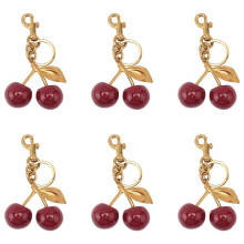 6X Bag Charm and Keychain Accessory Purse Charm -Perfect Fashion Addition for Everyday Style and Glamour