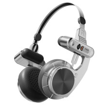 Retro Headphones Wireless Headphones -Ear Headphones HIFI Wireless Foldable Noise Canceling Headphone Black