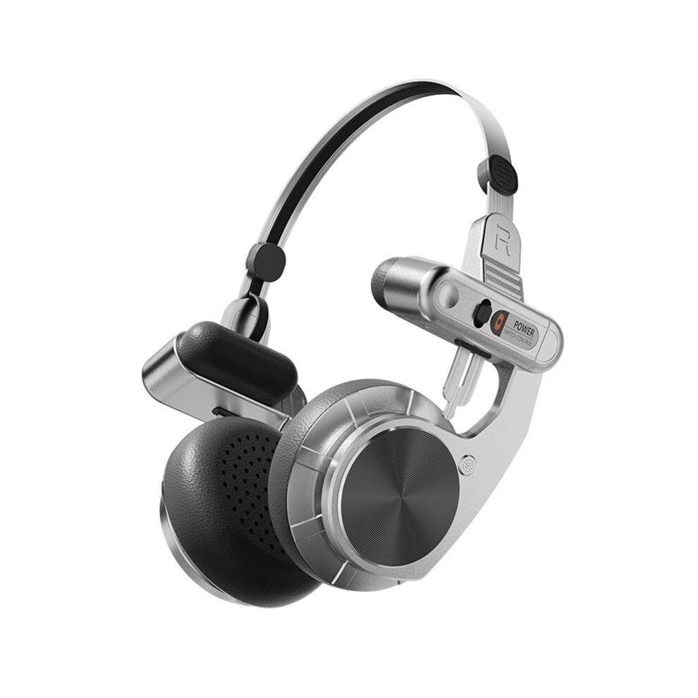 Retro Headphones Wireless Headphones -Ear Headphones Hifi Wireless Foldable Noise Canceling Headphone Black 6034185734812