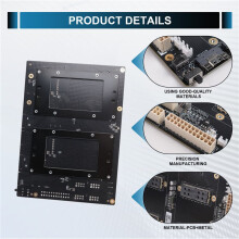 SXM2-300G Dual-Channel Pass-Through Baseboard V100 SXM2 Card 300G Integrated Nvlink Lite SXM2 Adapter Board