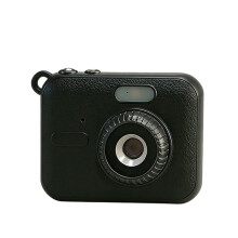 Digitale Camera 0.96 Inch IPS Flip Selfie Scherm Retro Draagbare CCD Duimcamera 1080P Video Recorder Zwart