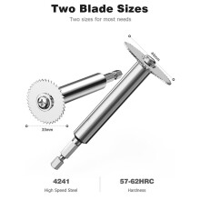 Coupe-Tuyau IntéRieur, Plomberie Hexagonale en PVC de 1/4 Po Ensemble de Coupe-Tuyau Interne en Plastique (32 mm X 9, 44 mm X 3)