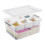 17 QT Plastic Storage Box with Removable Tray Art Supply  Organizers and Storage Stackable Storage Container 1