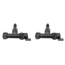 2X Auto-Kupplungsentlüftungsventil, Dreiwegerohr 1J0721468E für A3 TT Quattro für Beetle 1J0721468C