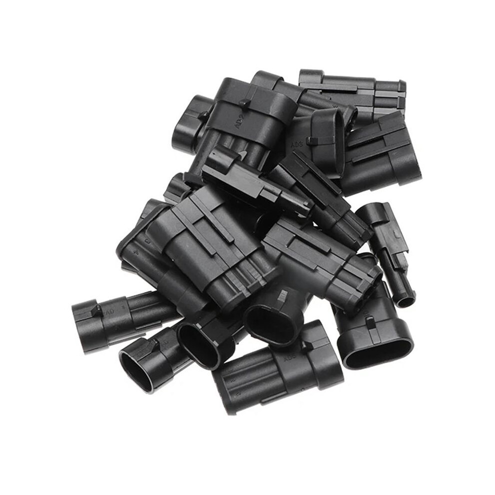 708Pcs Pin Hid Waterproof Connectors Automotive Wire Dt Male And Female Plug For Auto Car Marine Replacement Parts 4713842958120