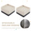 4pcs Treadmill Incline Riser Blocks, Stackable Incline Risers Non-Slip Adjustable Ramp for Gym Home Treadmill Part 5