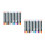24Pièces Marqueurs Peinture Multi Usage Pour Verre Papier Cuir ABS 1