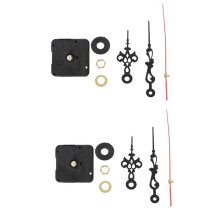 2X Quarz Uhrwerk Mechanismus Modul Reparatur DIY Kit mit Haenden