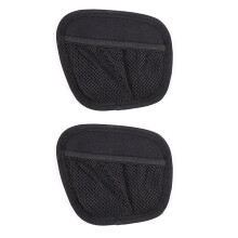 2X for Fortwo Forfour 453 Car Central Control Side Storage Bag Net String Bag Mesh Patch Pocket