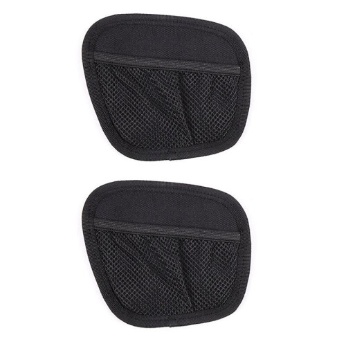 2X for    Fortwo Forfour 453 Car Central Control Side Storage Bag Net String Bag Mesh Patch Pocket