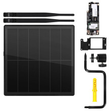 Kit Répéteur Solaire Mesh D5L-R3 pour Meshtastic pour Meshcore LoRa avec Module LoRa WisMesh 1W NRF52840 30 DBm 915 MHz