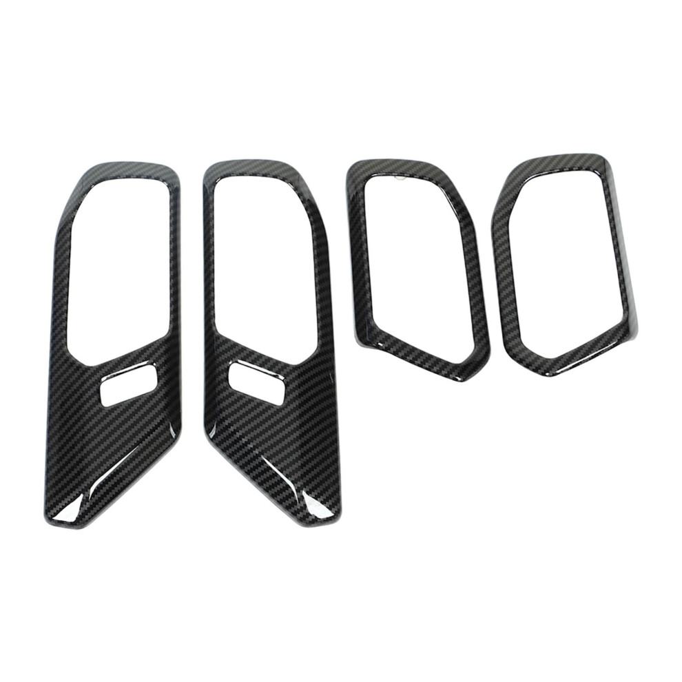 Carbon Fibre Style Bronco Door Handle Covers 7055741842450