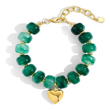 Bracelet perlé en résine de Style européen à la mode avec-2