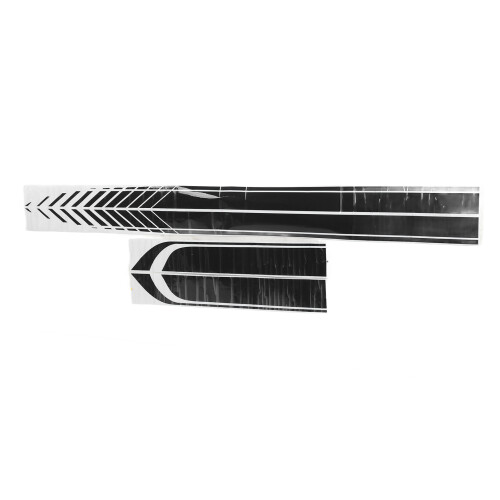 4-Pack Black Universal Car Stickers