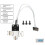 For  A1/A1Mini Hotend Heating Assembly +Potholder 3D Printer A1 Hotend Heating Kit 3D Printer Accessories 2