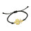 Bracelet élégant en cordon de cire avec un design de-Or 1