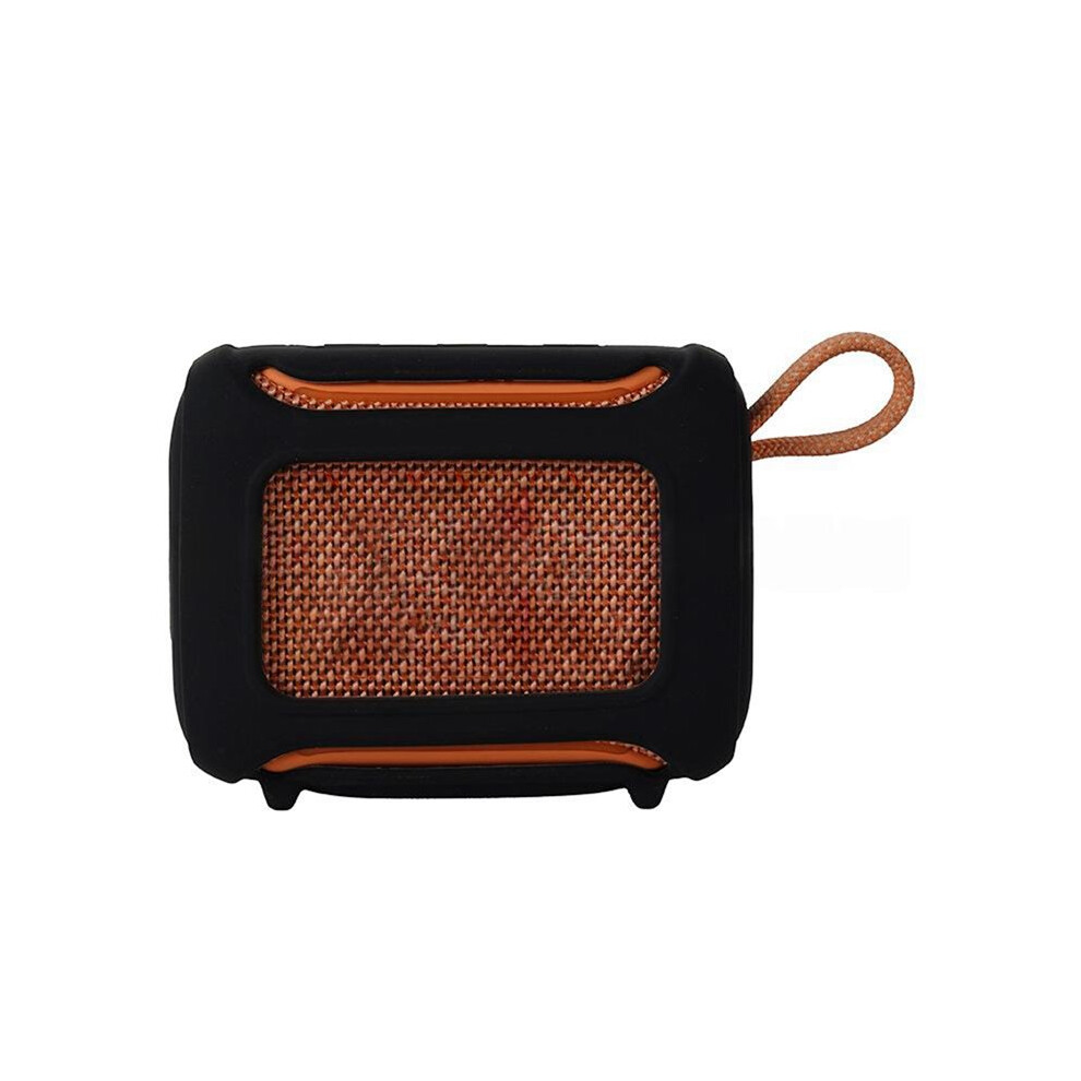 For Go 5 Speaker Silicone Protection Case Scratch-Resistant Portable Carrying Case With Carabiner A 6031684831950