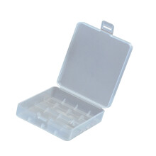18650 Batterij Opbergdoos Plastic Doos Voor-4 secties 18650