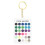 Porte-clés en acrylique coupe élégante avec couleurs-4 1