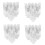 100Pcs  5Ml Glass Refillable Travel Perfume Empty Bottle Atomizer Pump Spray 1