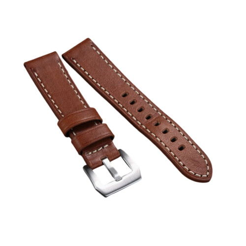 Bracelet de montre de remplacement, résistant aux-marron clair
