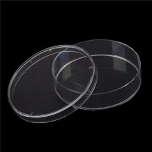 50Pcs Sterile Petri Dishes W/Lids for Lab Plate Bacterial Yeast 55mm x 15mm