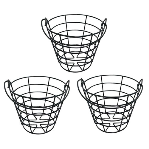 3X Practice  Balls Container Basket with Handle Storage Box Hold  to 50 PCS  Balls