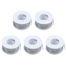 5st 7,5M 24,6Ft 0,2X3Mm Nichroom Platte Verwarmingsdraad voor Verwarmingselementen